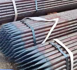 娄底超前小导管预埋钢管出尖打孔焊倒刺无缝焊管厂